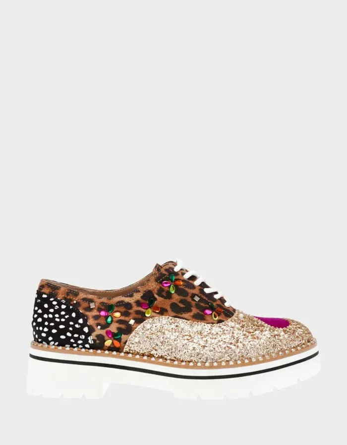 Betsey Johnson Women PIXXY GOLD MULTI Gold Multi