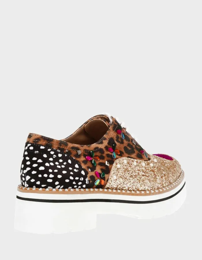 Betsey Johnson Women PIXXY GOLD MULTI Gold Multi