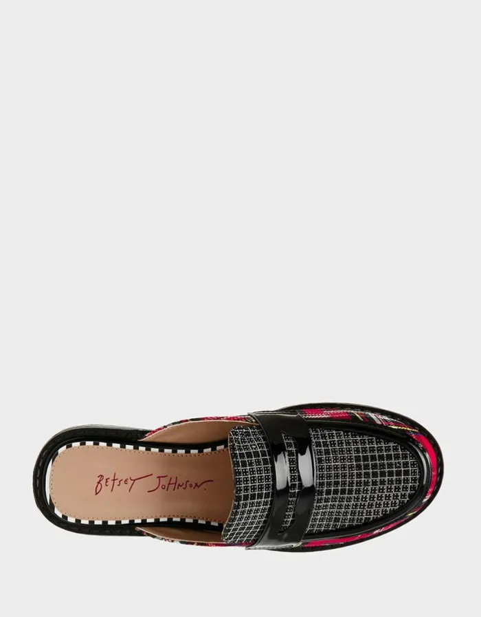 Betsey Johnson Women RONIN RED PLAID Red Plaid
