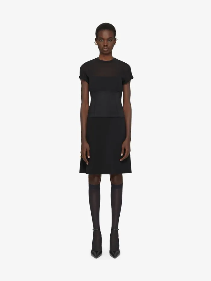BiMaterial Dress Black Women Givenchy Dresses