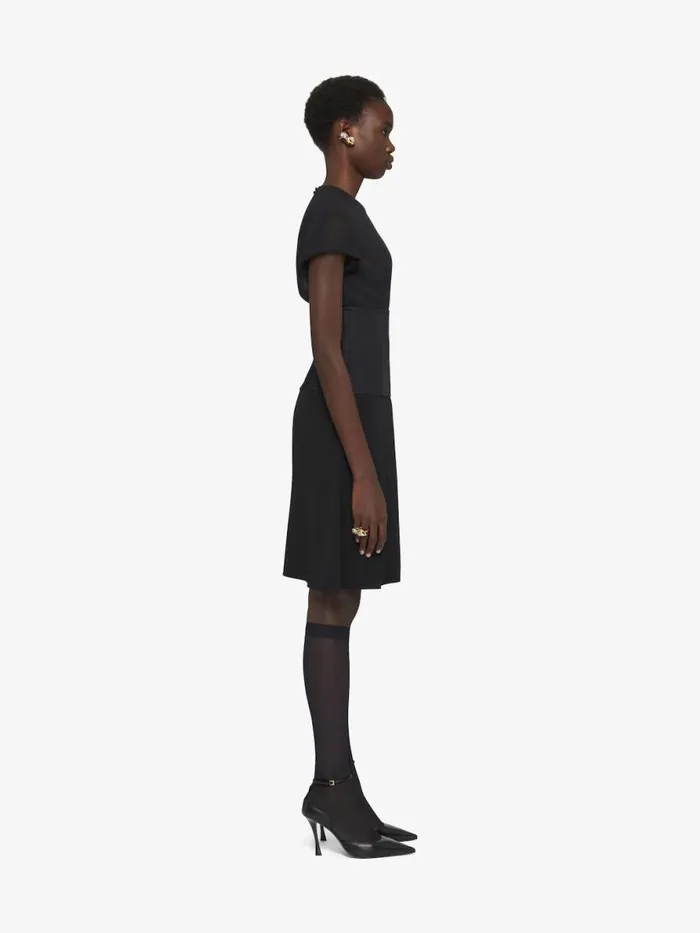 BiMaterial Dress Black Women Givenchy Dresses