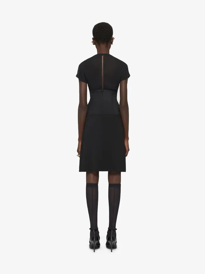 BiMaterial Dress Black Women Givenchy Dresses