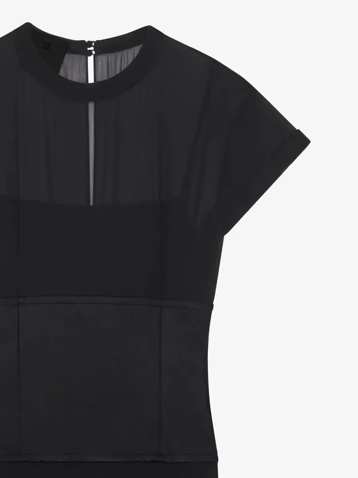 BiMaterial Dress Black Women Givenchy Dresses