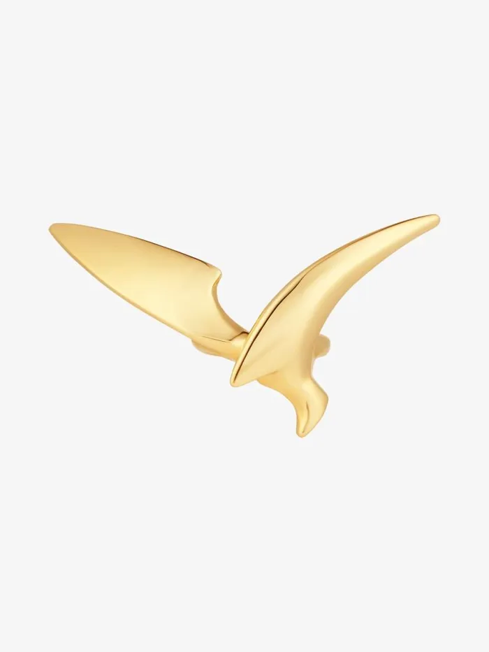 Bird Ring In Metal Golden Yellow Women Givenchy Jewelry
