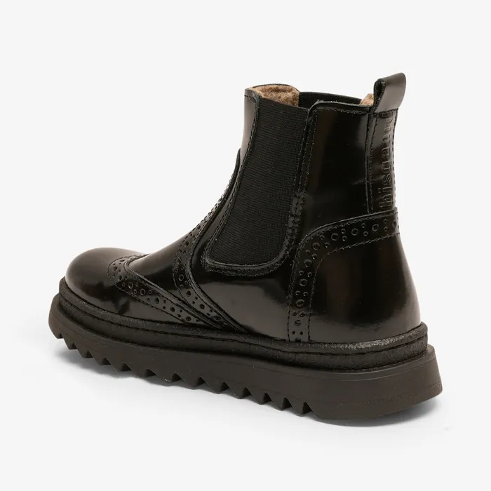 bisgaardshoes Boots KIDS doris tex black polido Black