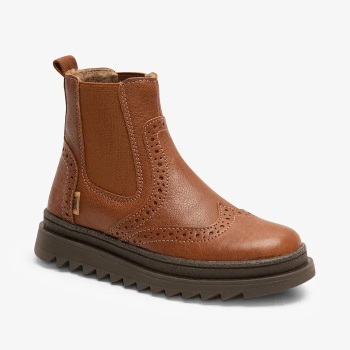 bisgaardshoes doris tex cinnamon Brown KIDS Boots