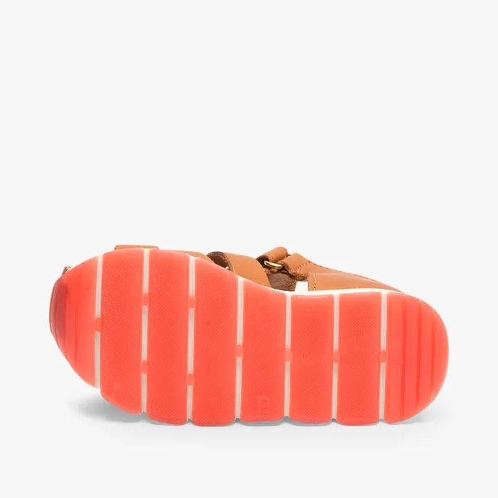 bisgaardshoes gry cognac Brown KIDS Sandals