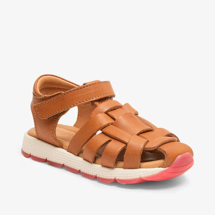 bisgaardshoes gry cognac Brown KIDS Sandals