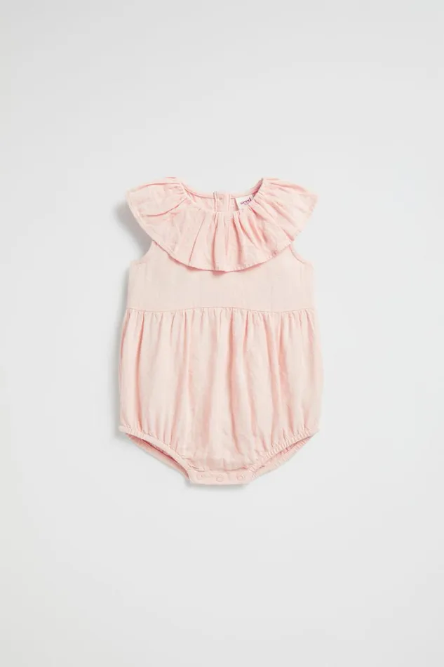 Bodysuits and Onesies Newborn Seed Heritage Frill Romper Rosewater