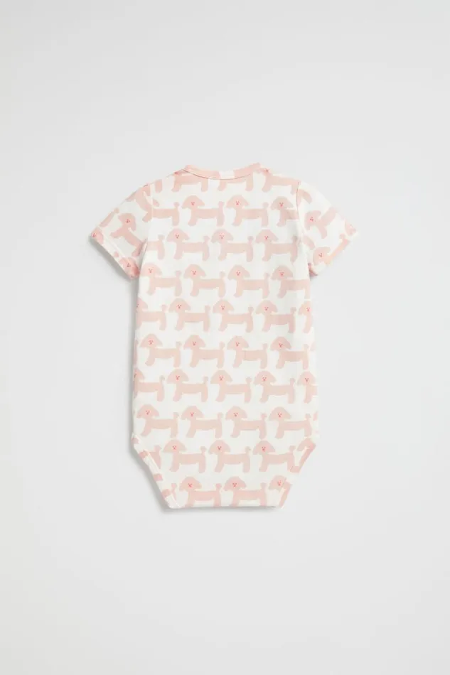 Bodysuits and Onesies Newborn Seed Heritage Poodle Bodysuit Canvas