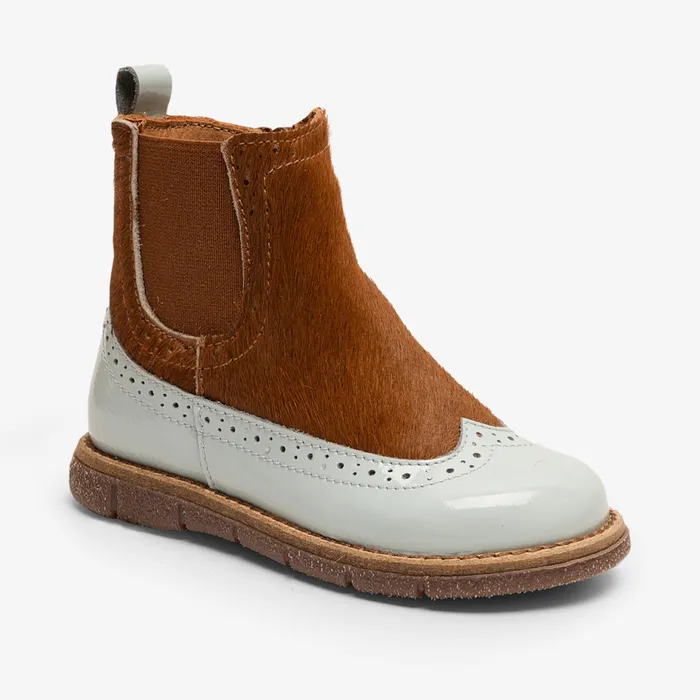 Boots bisgaardshoes KIDS mace squirrel fur Brown