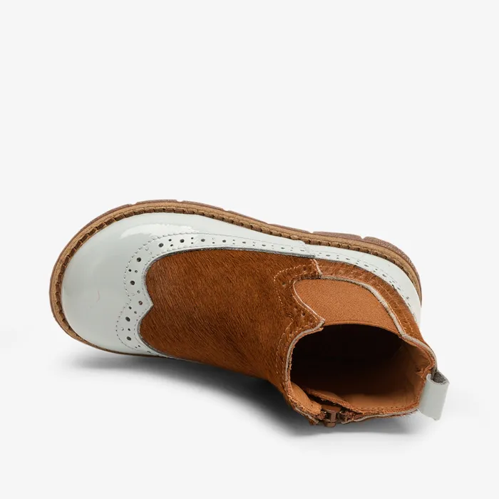 Boots bisgaardshoes KIDS mace squirrel fur Brown