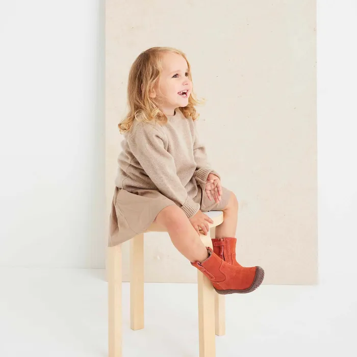 Boots elina tex rust fantasy Red bisgaardshoes KIDS