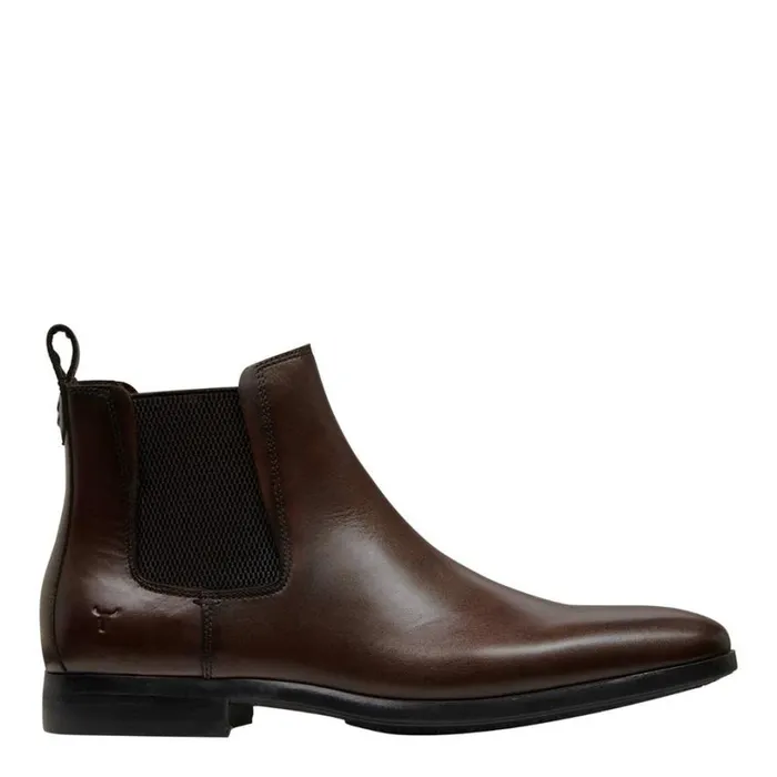 Boots Men Windsor Smith MATTEO BROWN LEATHER BOOTS