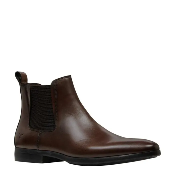 Boots Men Windsor Smith MATTEO BROWN LEATHER BOOTS Boots Men Windsor Smith MATTEO BROWN LEATHER BOOTS
