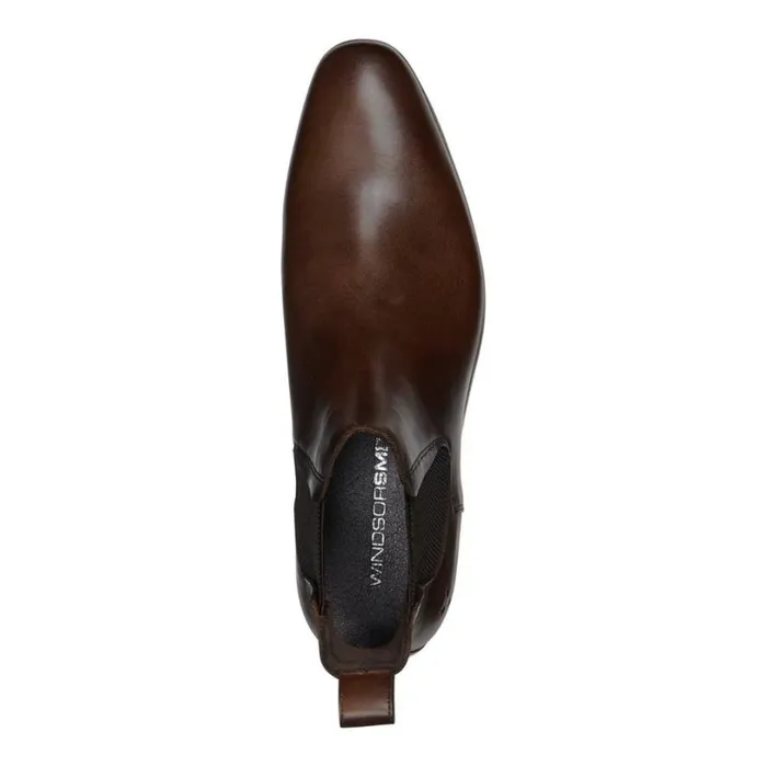 Boots Men Windsor Smith MATTEO BROWN LEATHER BOOTS Boots Men Windsor Smith MATTEO BROWN LEATHER BOOTS