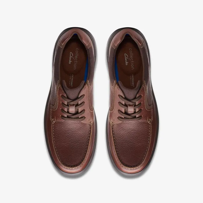 Bradley Vibe Tan Tumbled Men Clarks Casual Dress Shoes