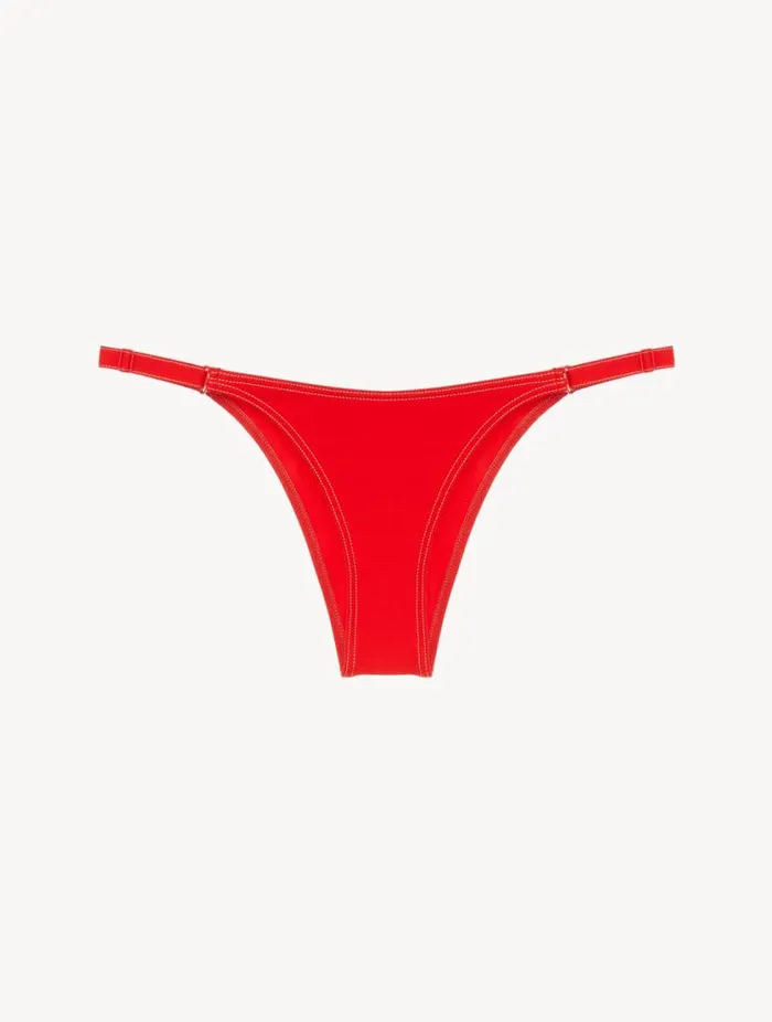 Brazilian Bikini Brief In Red Swim La Perla Bikinis