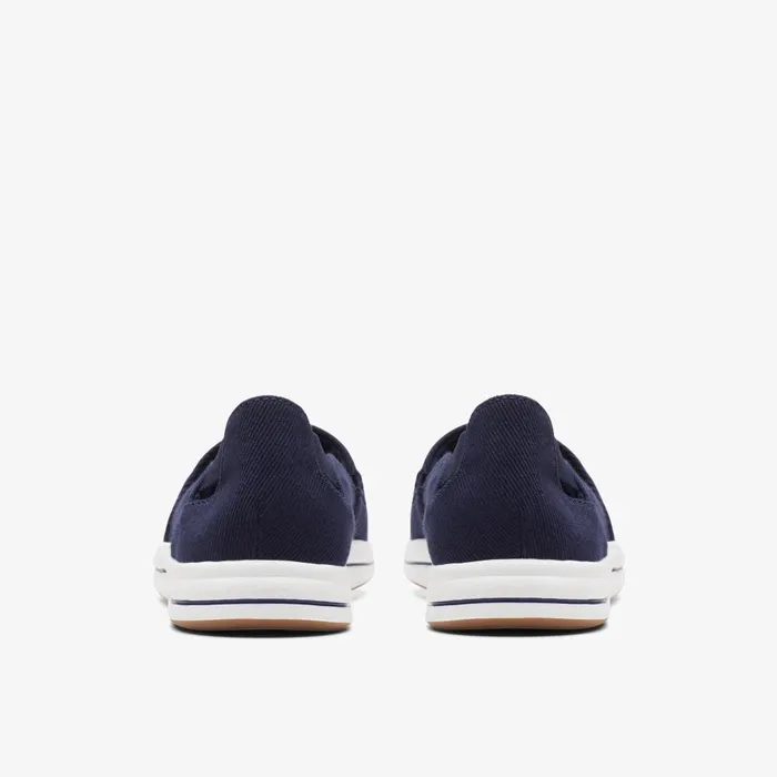 Breeze Step II Dark Navy Women Clarks Flats