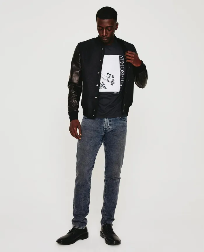 Bryce Crew Atmosphere Ink Stone Men AG Jeans Tees Bryce Crew Atmosphere Ink Stone Men AG Jeans Tees