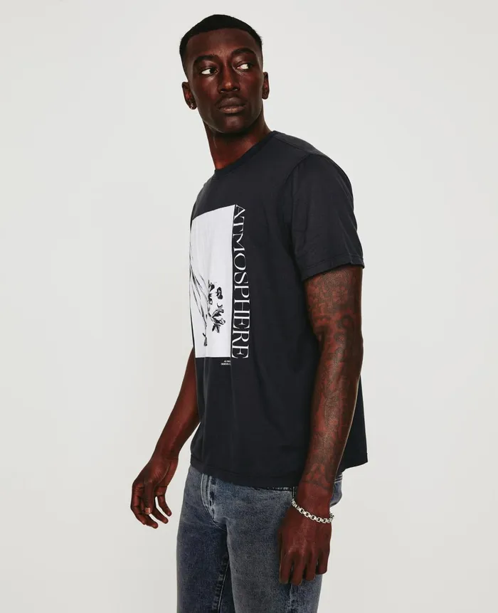 Bryce Crew Atmosphere Ink Stone Men AG Jeans Tees Bryce Crew Atmosphere Ink Stone Men AG Jeans Tees