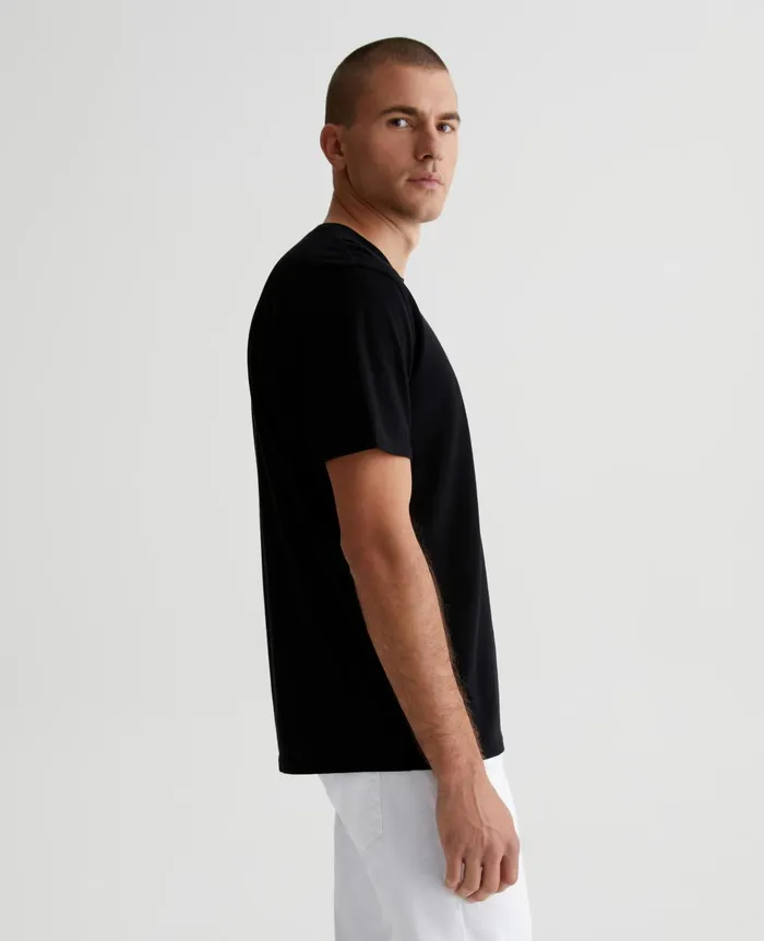 Bryce Crew True Black Men AG Jeans Tees Bryce Crew True Black Men AG Jeans Tees