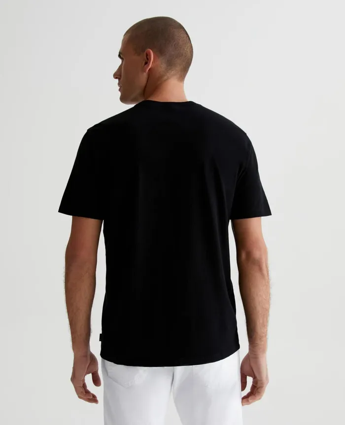 Bryce Crew True Black Men AG Jeans Tees Bryce Crew True Black Men AG Jeans Tees