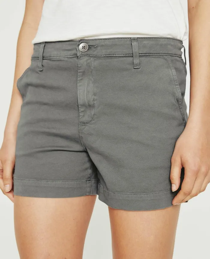 Caden Short Sulfur Folkestone Grey Women AG Jeans Pants Caden Short Sulfur Folkestone Grey Women AG Jeans Pants