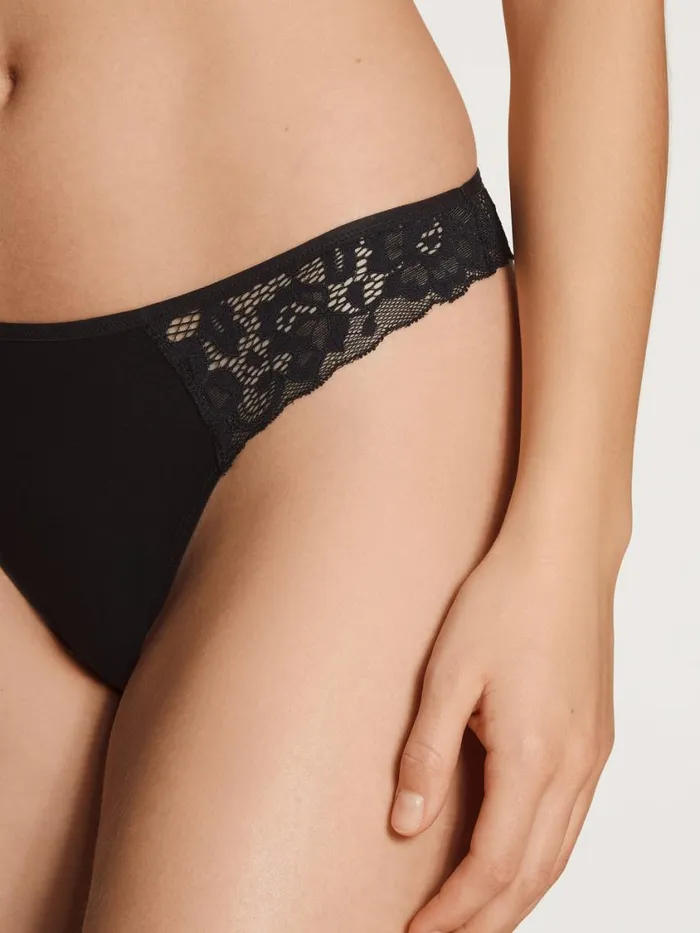 CALIDA Bottoms Women String Schwarz
