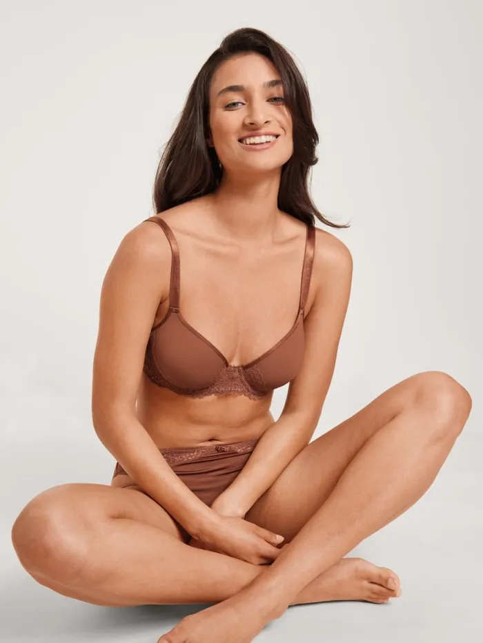 CALIDA Bras Women Spacer Bra Ginger Bisquit