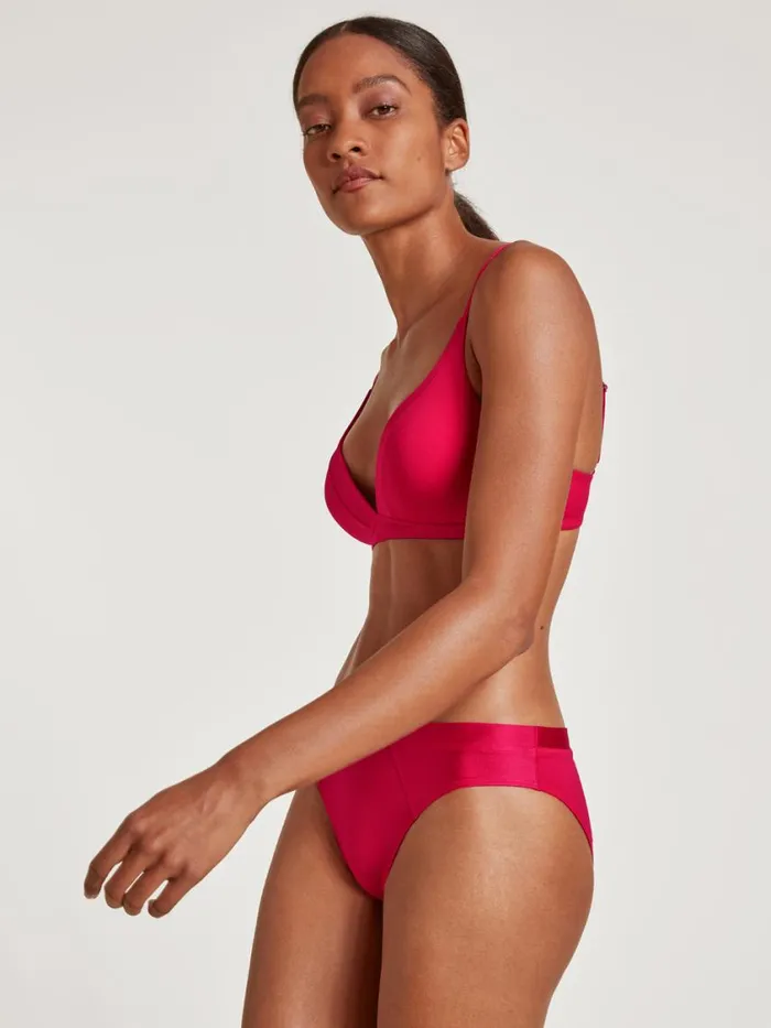 CALIDA Bras Women Triangle Bra With Padding Barberry Red