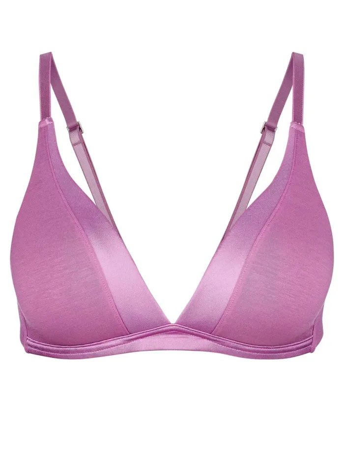 CALIDA Bras Women Triangle Bra With Padding Mulberry Mauve