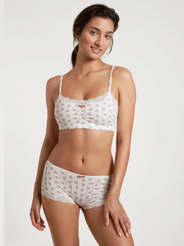CALIDA Bustiers Women Bustier Star White Print