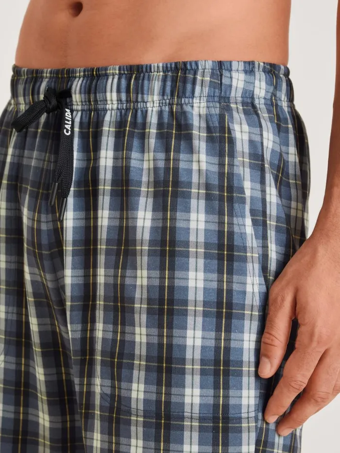 CALIDA Pyjama Pants Men Bermudas Dark Sky