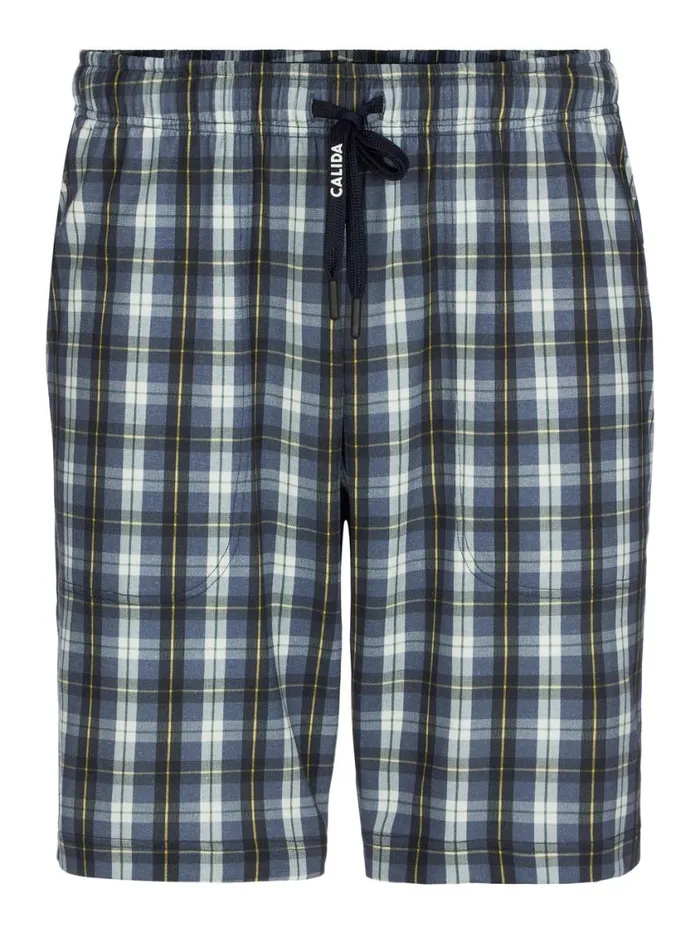 CALIDA Pyjama Pants Men Bermudas Dark Sky