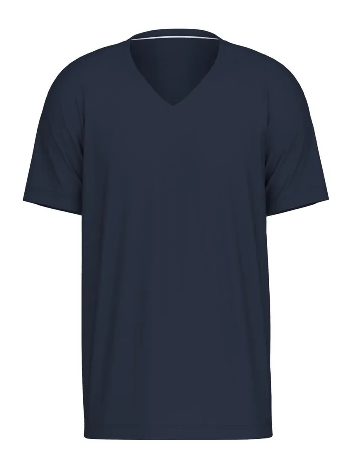 CALIDA Pyjama Tops Men Vshirt Dark Sapphire