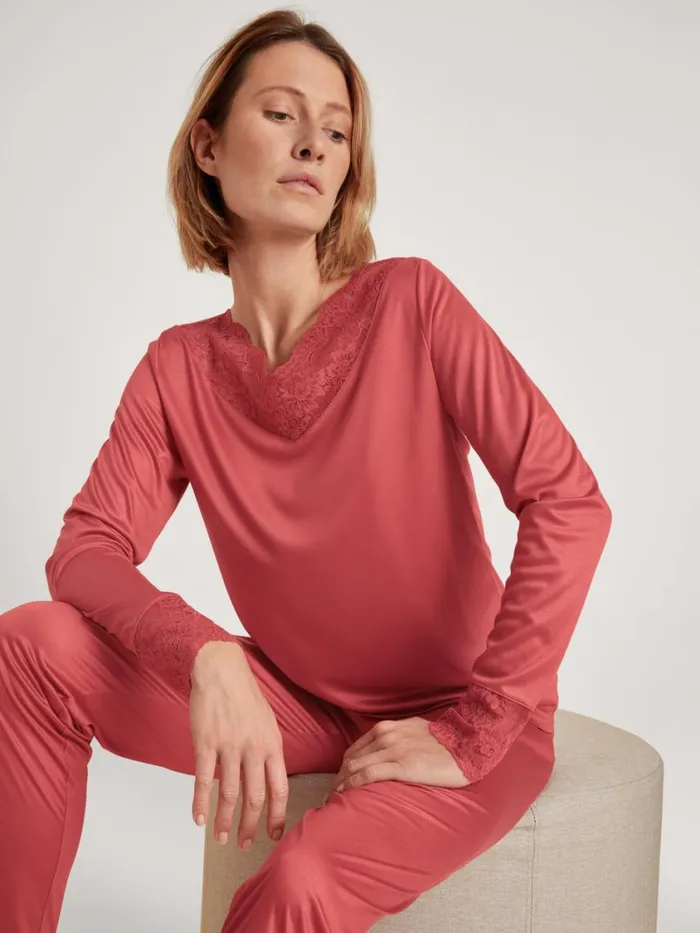 CALIDA Pyjamas Women Pyjama Pomegranate Red