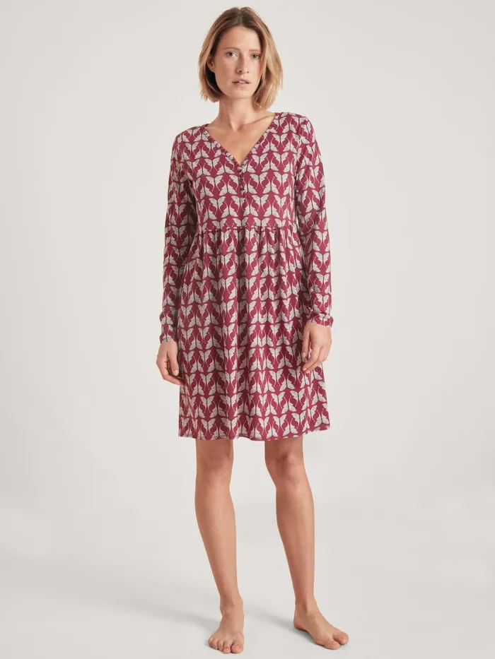 CALIDA Show All Women Nightdress Length 95 Cm Mars Red