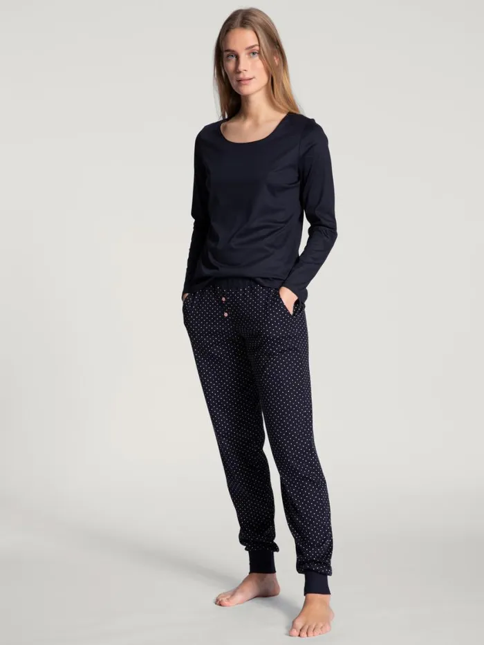 CALIDA Show All Women Pants With Cuff Dark Lapis Blue
