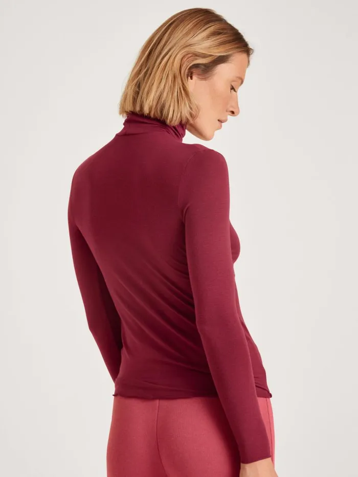 CALIDA Show All Women Shirt Long Sleeve Mars Red