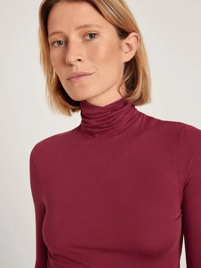 CALIDA Show All Women Shirt Long Sleeve Mars Red