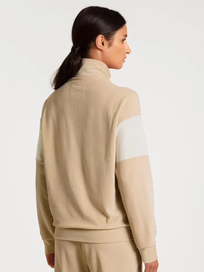 CALIDA Sweatshirts and Jackets Women Jacket Irish Cream