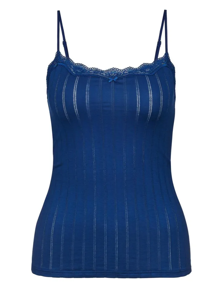CALIDA Tops Women Spaghetti Top Sodalite Blue