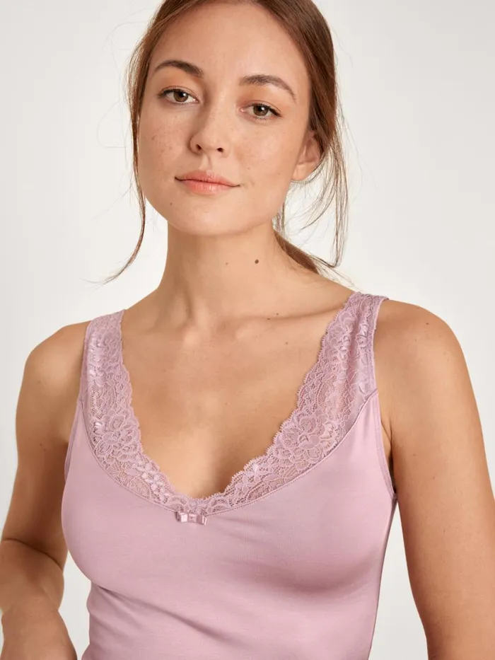 CALIDA Tops Women Tank Top Mauve Shadow