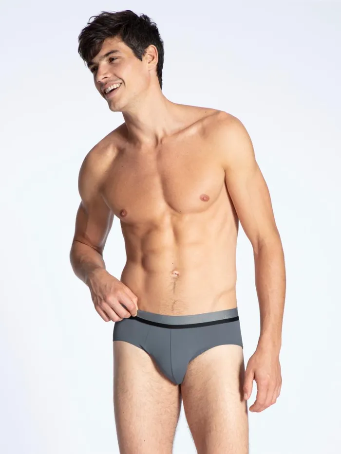 CALIDA Underpants Men Mini Brief Grisaille Grey