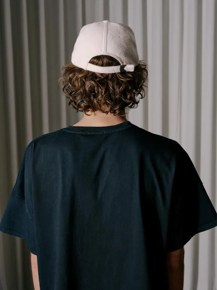 CASHMERE CHEVRON LOGO HAT Unisex Rhude Structured Hats
