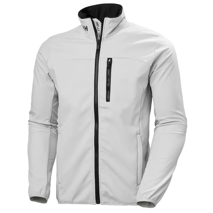 Casual Jackets Men Helly Hansen CREW SOFTSHELL JACKET 853 Grey Fog