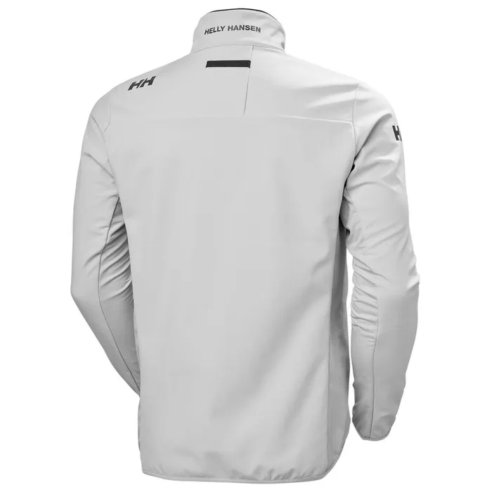 Casual Jackets Men Helly Hansen CREW SOFTSHELL JACKET 853 Grey Fog