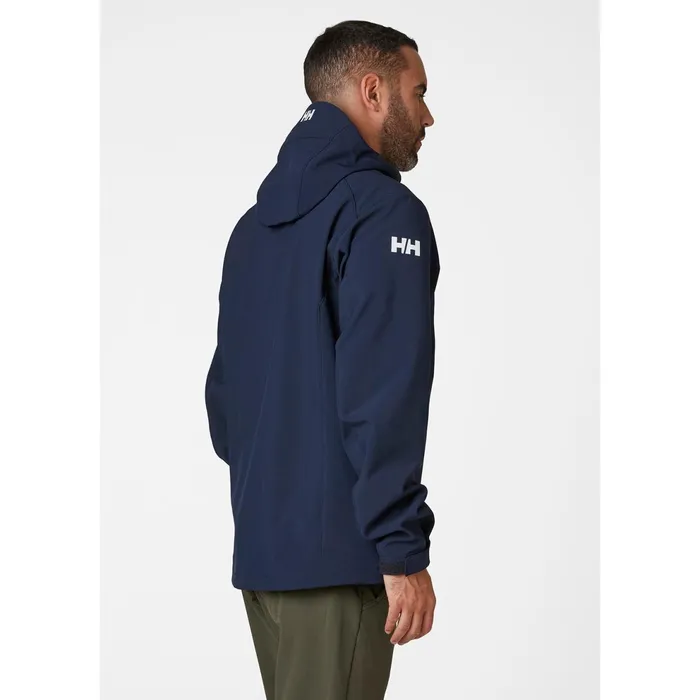 Casual Jackets Men Helly Hansen PARAMOUNT HOODED SOFTSHELL JACKET 597 Navy