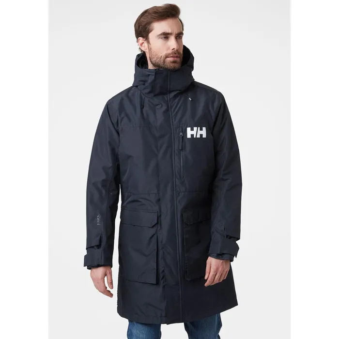 Casual Jackets Men Helly Hansen RIGGING COAT 597 Navy